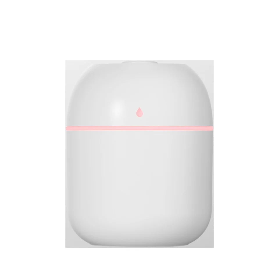 Mini air humidifier Car mounted small Easter egg water droplet humidifier USB Colorful Home Desktop Mute with LED Night Lamp