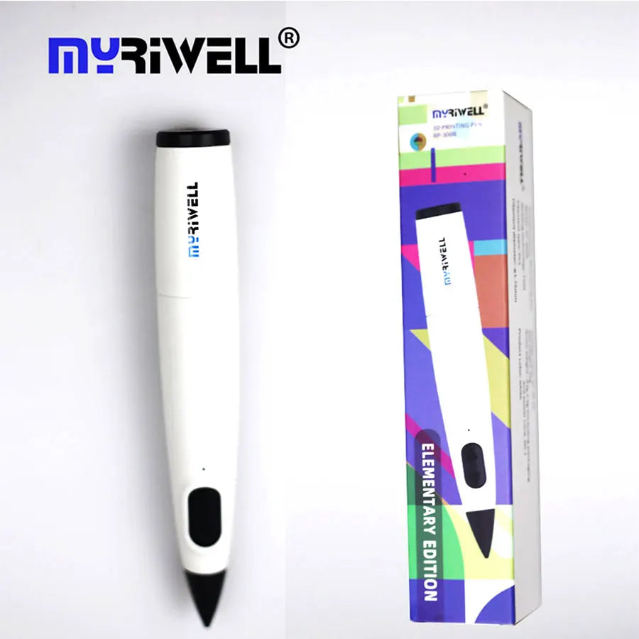 Myrivell, rp300b low-temperature 3D pen, including 50m diameter 1.75mm PCL printing consumables,3D creative painting tool graffi